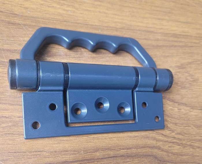 ASSORTED Aluminium Folding Flush Door Hinges/Handles (Bid Per Piece)