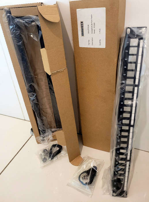 UNUSED...GLOBAL SIX 24-Port Patch Panel (Bid Per Piece - To Take Both)