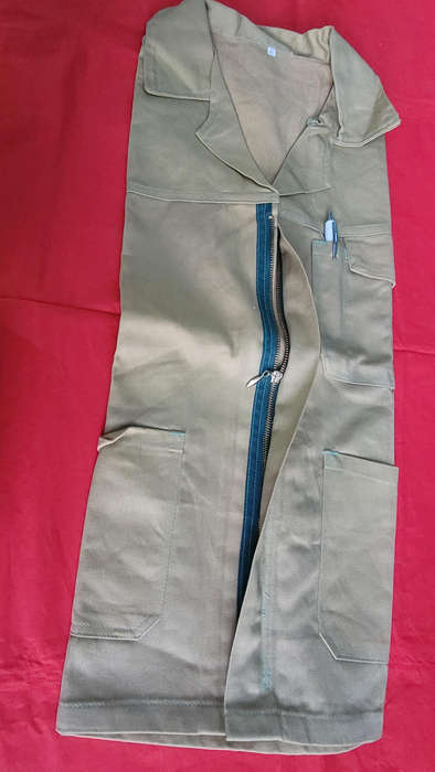 Long-Sleeved Greenish-Khaki WORK TOP ONLY. (40)