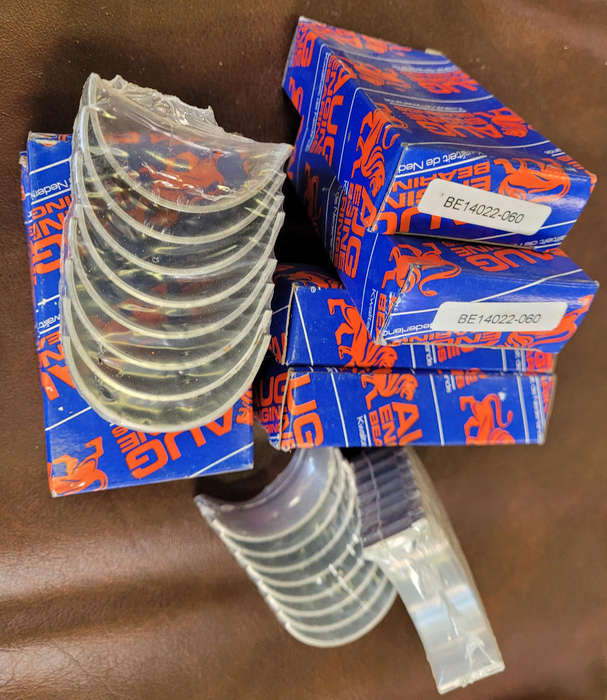 AUG EXPORT QUALITY ENGINE BEARINGS - MIXED SIZES. (Bid To Take All 15x)