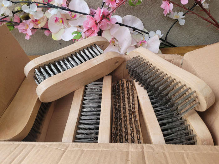Pointed-End Wire Brushes (Bid Per Piece)