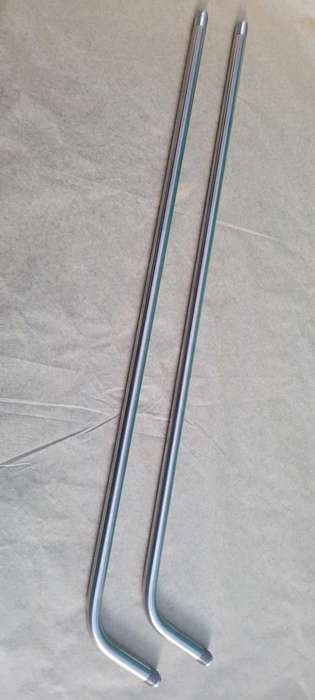 24" Stainless Steel Welding Tube (Bid Per Piece)