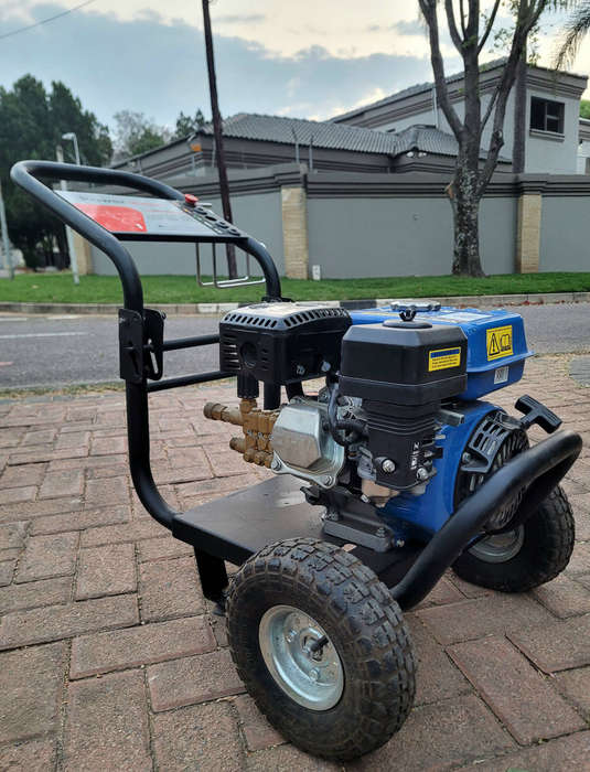 Mac-Afric 5.5 Hp (Petrol) High Pressure Washer GW160. UNIT ONLY - (Without Accessories, As Pictured)