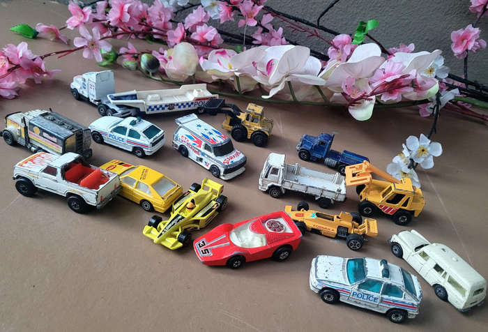 A Variety Of 16x Vintage Collector`s Toys. (Bid Per Lot)