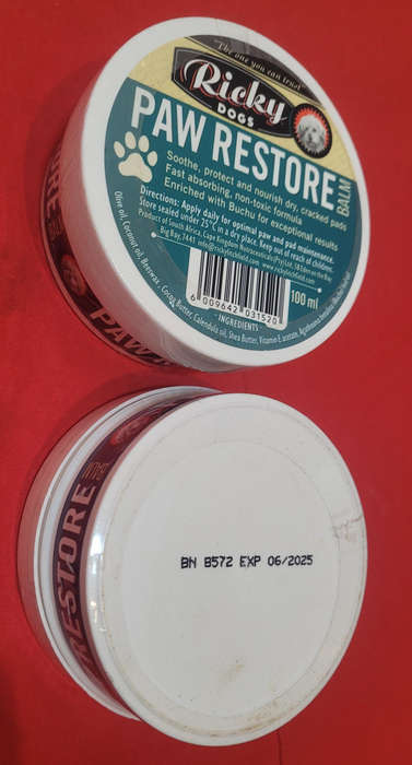 Paw Restore Balm-Dapper Paws Grooming. Expiry: 06.2025