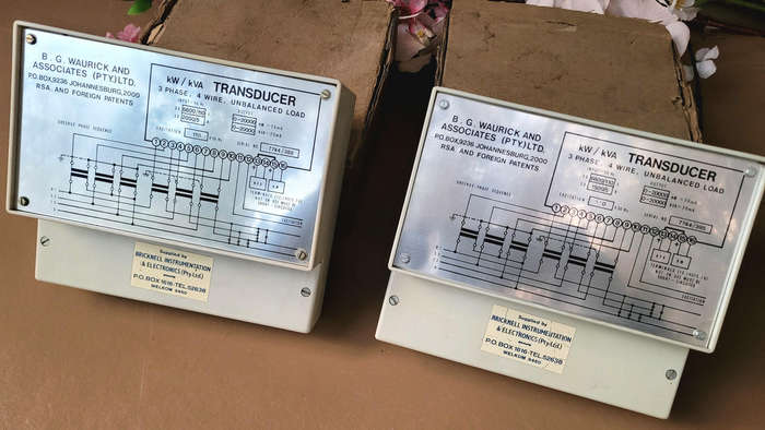 UNUESD...3-Phase, 4-Wire Balanced Load TRANSDUCER.  (Bid Per Piece)