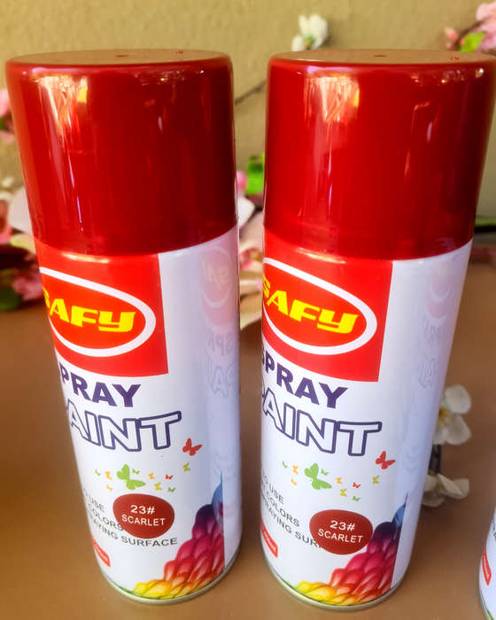 400g Multi-Coloured Spray Paint Lot - Expiry: 2028 / 2026 / 2025 - (Bid per RANDOM Lot of 6x Cans )