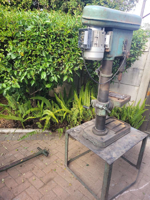 Vintage KIRA Heavy Duty Single Phase Industrial Drill Press
