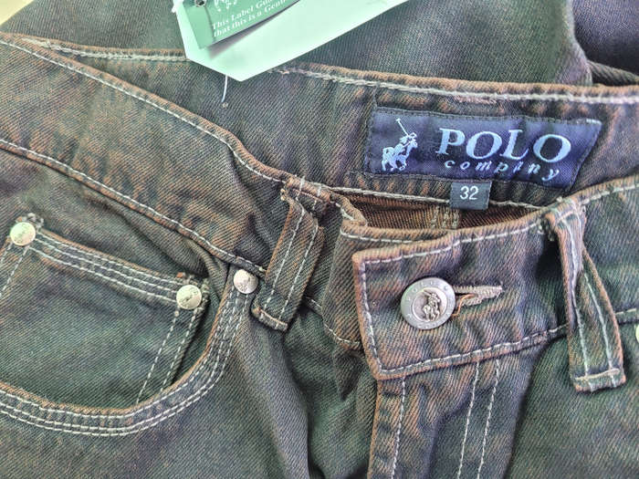 Unused...POLO Men`s Classic Casual Jeans  (Size32)