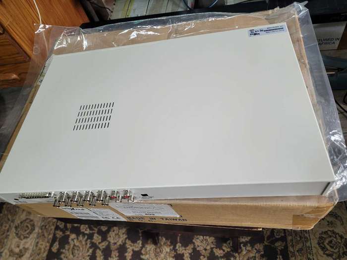 UNUSED TeleXper (TX168-4-ENG) 8-Channel Digital Video Transcoder/Recoder (UNIT ONLY As Pictured)
