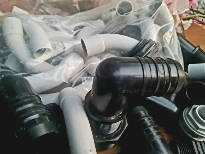UNUSED... 42x ASSORTED PVC Fittings. (Bid Per Piece-To Take All 42x)