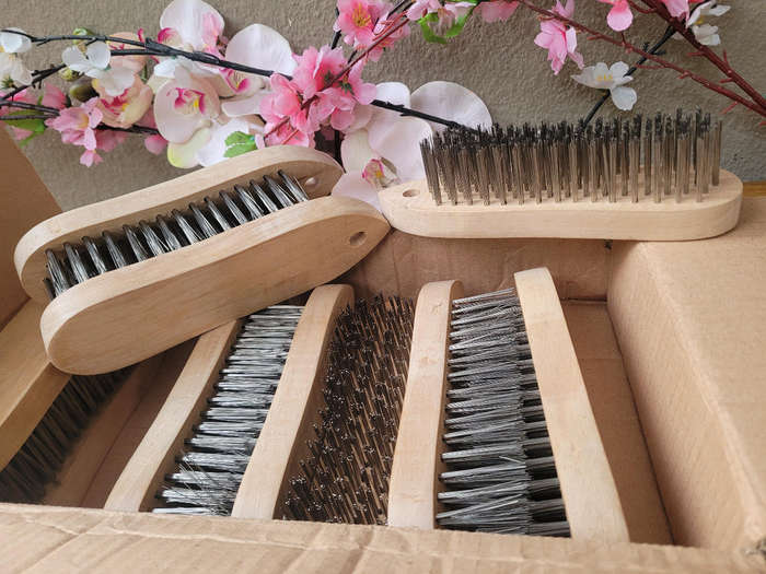 Pointed-End Wire Brushes (Bid Per Piece)