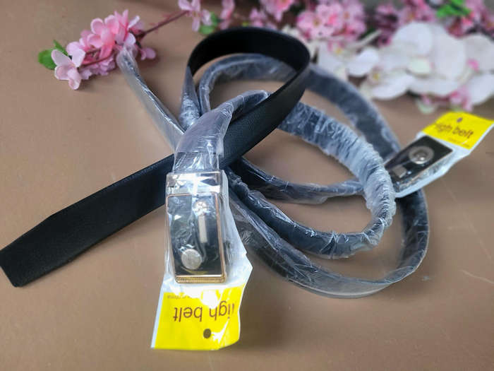Men's Soft Leather Belt (113X3.5)cm. Bid Per Piece