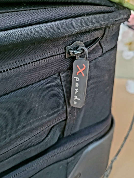 ORIGINAL... Good -Used CELLINI PILOT BAG-With Brand New Numeric Suit Case Lock/Zip-Concealed Handle