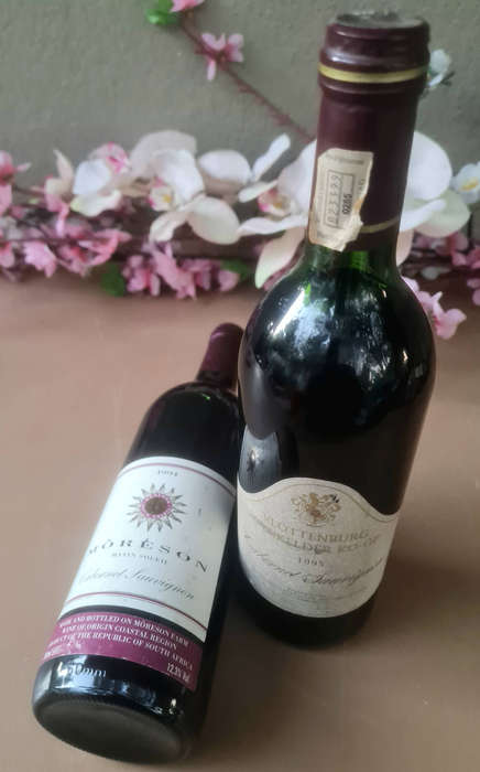 Collector`s Vintage Wine Collection. VLOTTENBURG PAARL 1995/MORESON 1994-CERTIFIED & NUMBERED