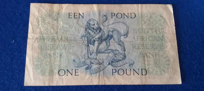 ONE POUND  DE KOCK RSA - 1951 - 943706