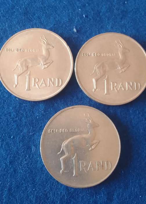 1990 RSA ONE RAND (R1) NICKEL COINS - BID PER COIN