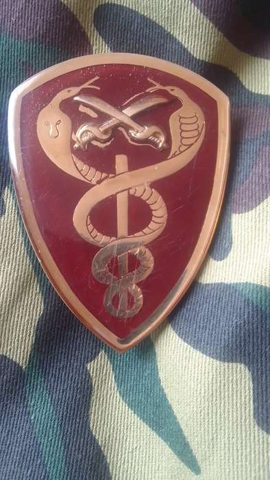SADF/SA ARMY/ SAMS SURGEON GENERAL SHOULDER FLASH