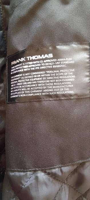 Biker  jacket men's  2 XL - Frank Thomas brand