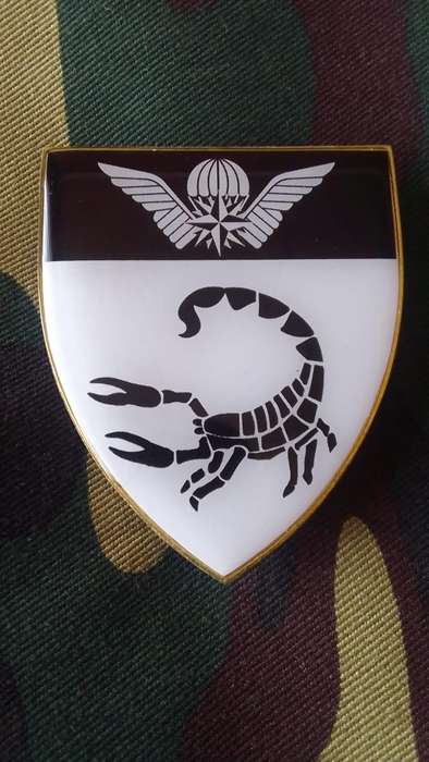 SADF/  SA ARMY  5 RECCE  COMMEMORATIVE PROTOTYPE   SHOULDER FLASH