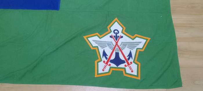 SADF/SA ARMY DEFENCE FORCE    FLAG (1981 ) - ORIGINAL