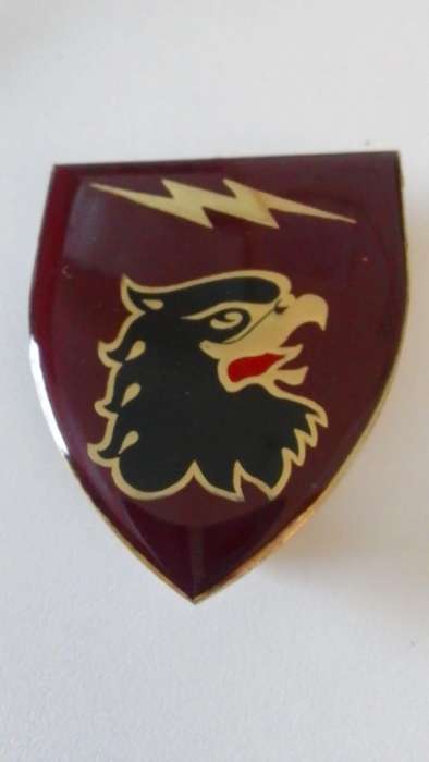 SADF 44 PARACHUTE   SIGNAL REGIMENT  SHOULDER FLASH