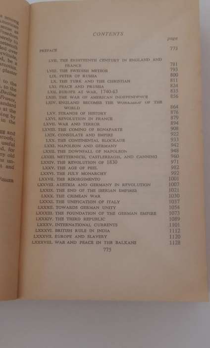 Book: A History of Europe - classical History - H.A.L. Fisher