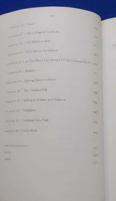 Money and Power - How Goldman Sachs came to Rule the world - WD COHAN - Best Seller