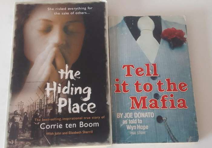 THE HIDING PLACE / TELL IT TO THE MAFIA - 2 GREAT CLASSICAL COLLECTORS books