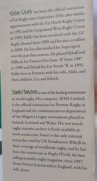 BOOK:  Springbok  Miscellany - Eddie Grieb & Stuart Farmer (RUGBY)