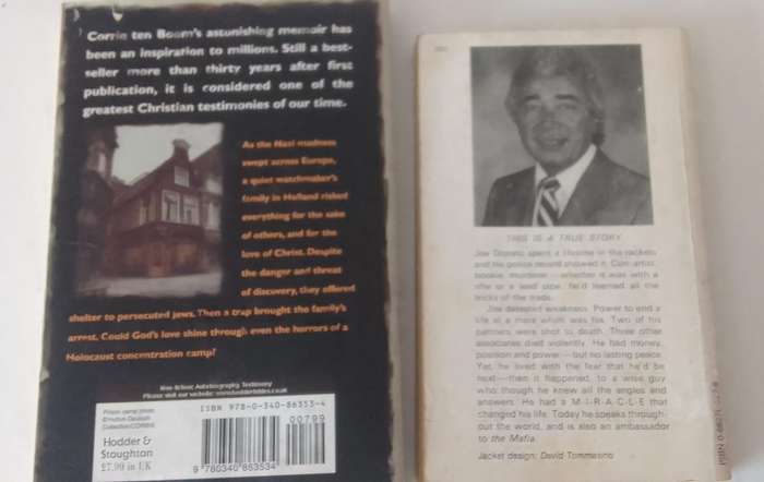 THE HIDING PLACE / TELL IT TO THE MAFIA - 2 GREAT CLASSICAL COLLECTORS books