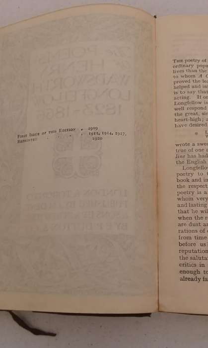 Longfellow's Poems with an introduction - Katherine Tynan
