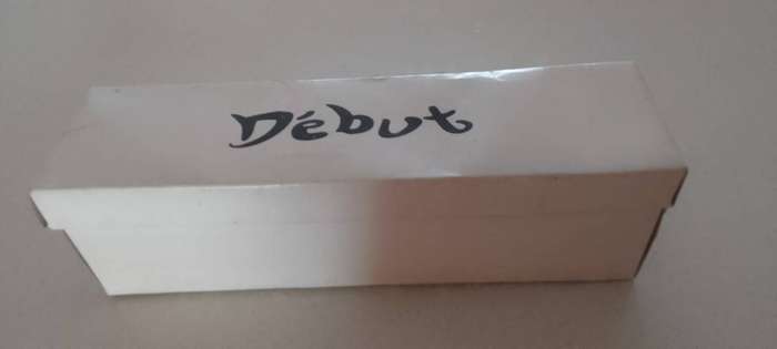 Ladies shoes size 8 -  slip on blue satin (Debut brand) in the box