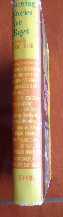 Book: Stirring stories for boys - Eric Dutchie (compilation of stories)