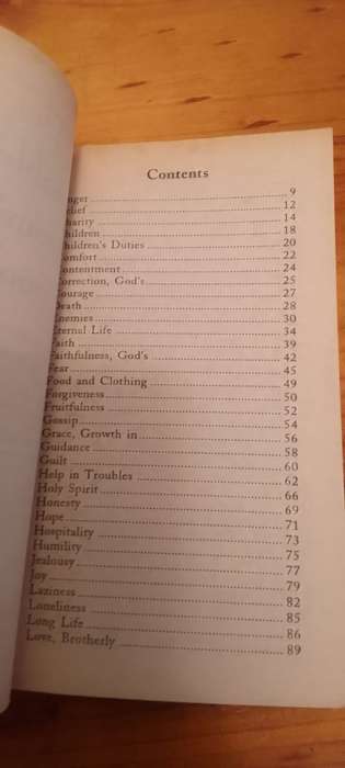 Book:  The Bible promise Book - Gods promises (KJV)