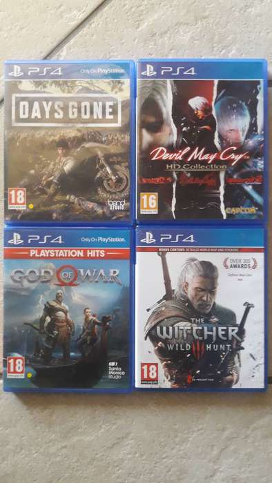 4 PS4 GAMES