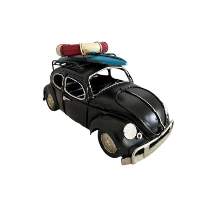 Vintage Metal Model Beetle - Black