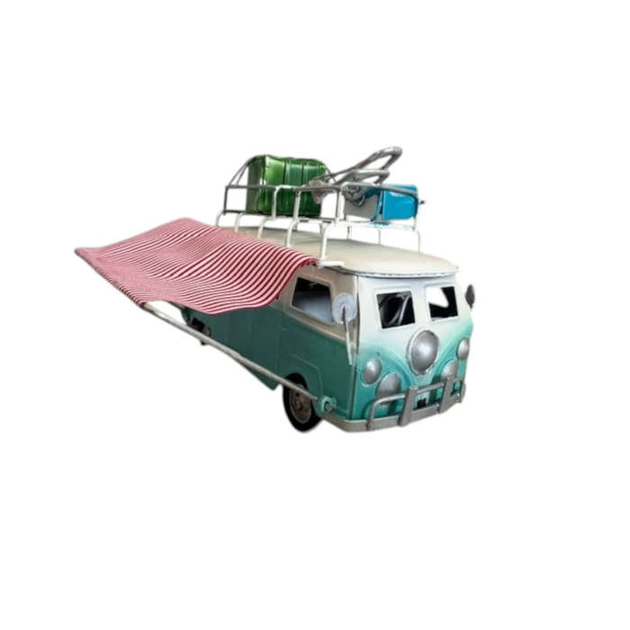 Vintage Metal Model Combi with Canopy - Blue