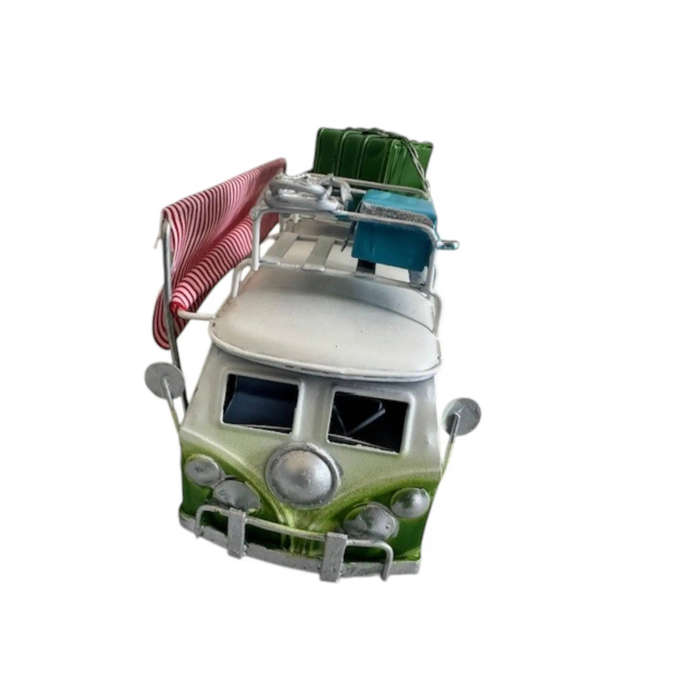 Vintage Metal Model Combi with Canopy - Green