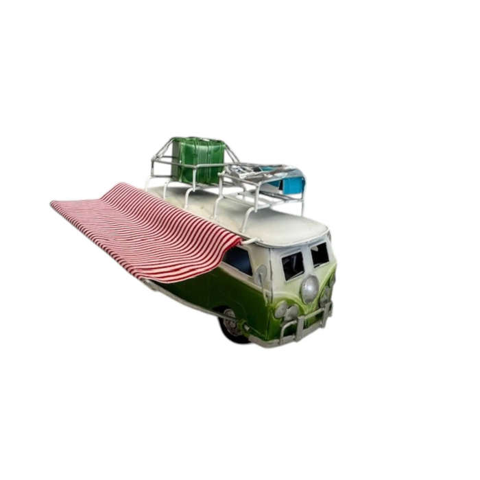 Vintage Metal Model Combi with Canopy - Green