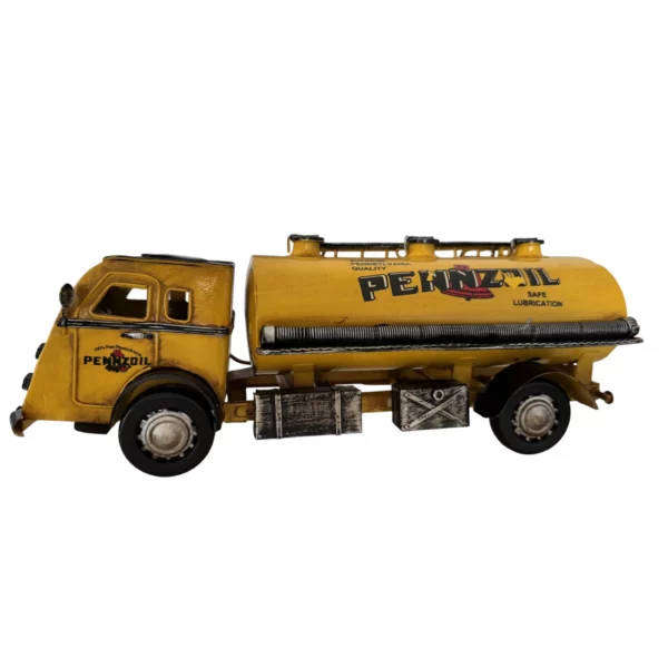 Yellow Pennzoil-Quaker State Metal Model Truck