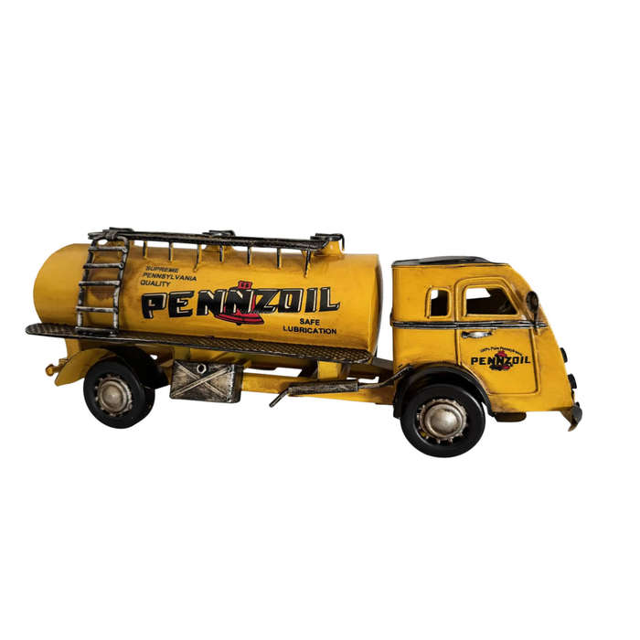 Yellow Pennzoil-Quaker State Metal Model Truck