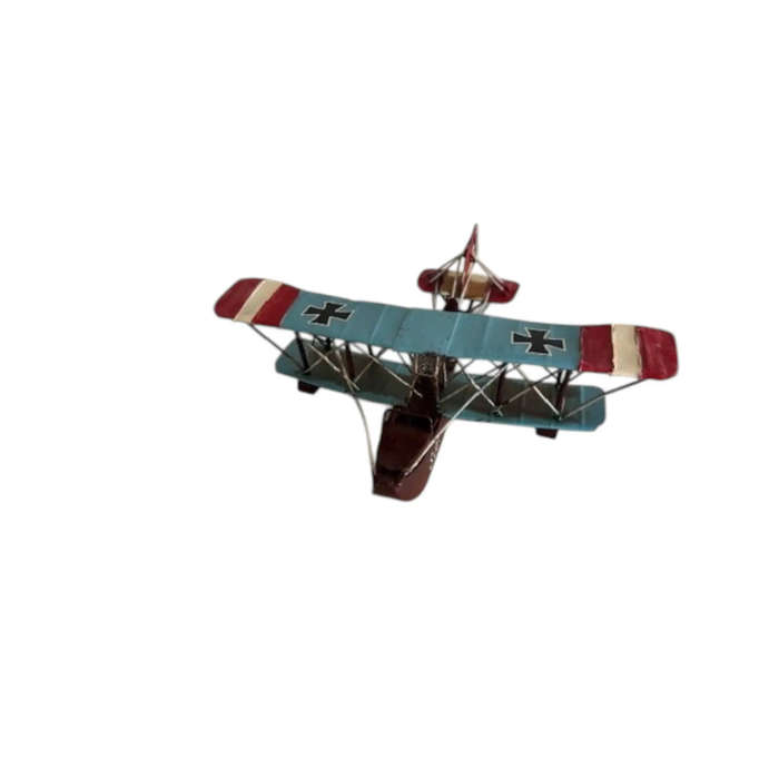 Vintage Metal Model Biplane - S-30