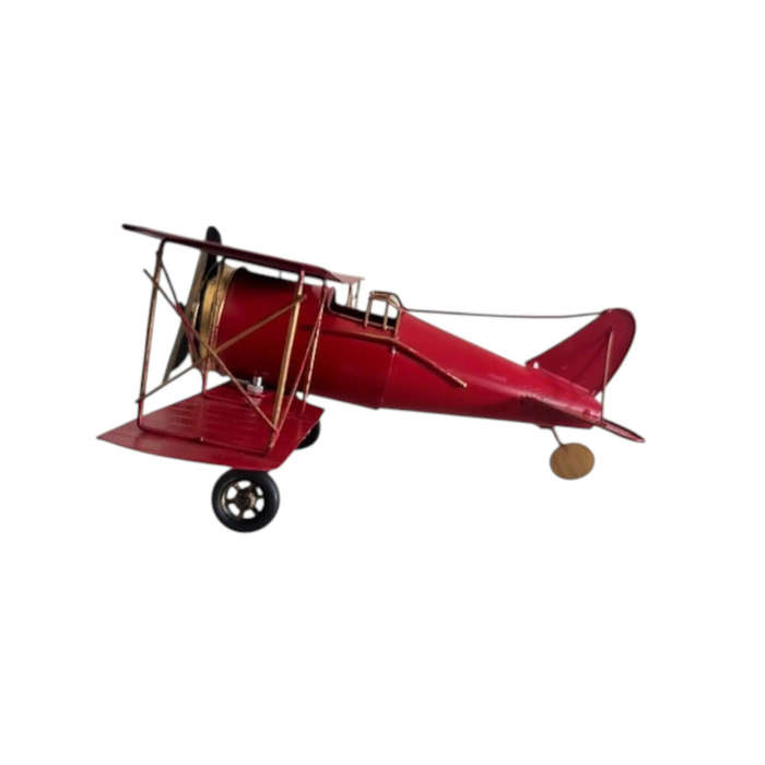 Vintage Metal Model German Fokker Aircraft.