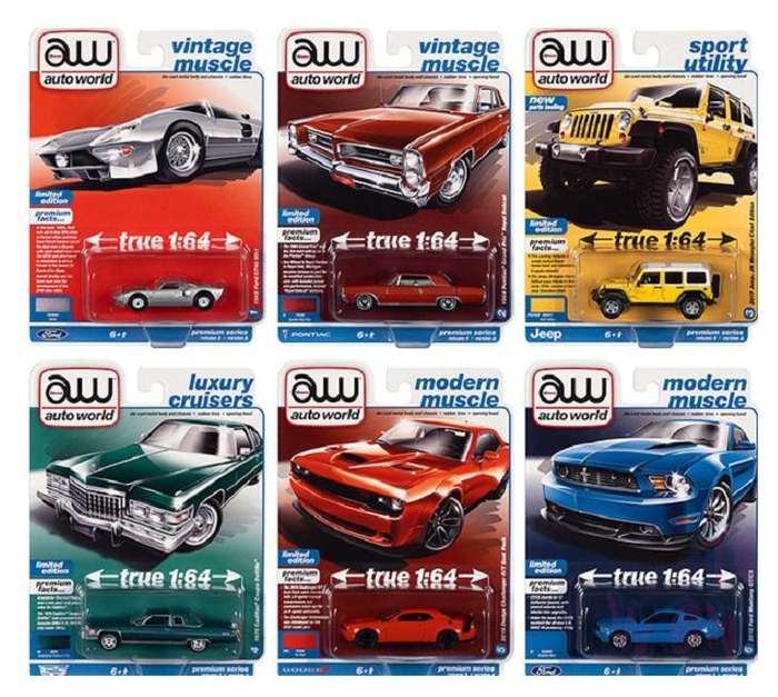 Auto World AW64372 Modern Muscle Ford Mustang GT/CS 2012