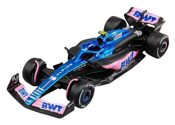Burago 38072 Formula 1 F1  F 1 Alpine A523 "BWT" 2023 GP No 10 Gasly