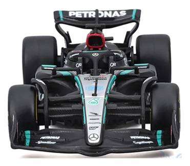 Burago 38208 Formula 1 F1 Mercedes Benz AMG W15 "Petronas" No 63 Russell Grand Prix 2024 GP