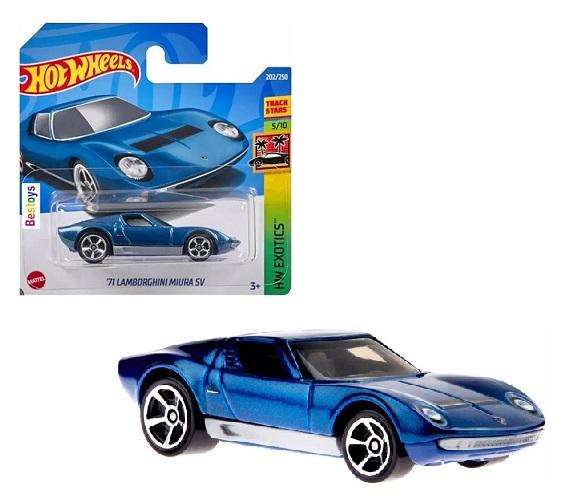 Hot Wheels 2022 202/250 Lamborghini Miura SV 1971 Exotics