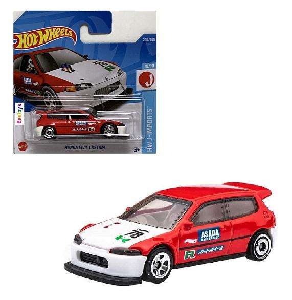 Hot Wheels 2022 204/250 Honda Civic Custom "Asada" J Imports