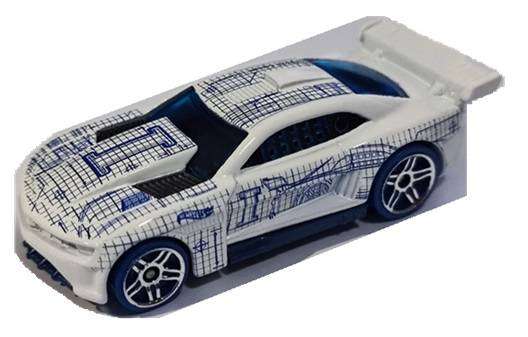 Hot Wheels 2023 36/250 Chevy Chevrolet Custom Camaro 2011 Art Cars